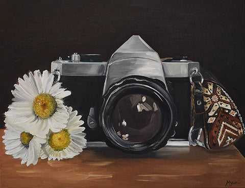 Sandy's Camera. Fine Art Giclée Print