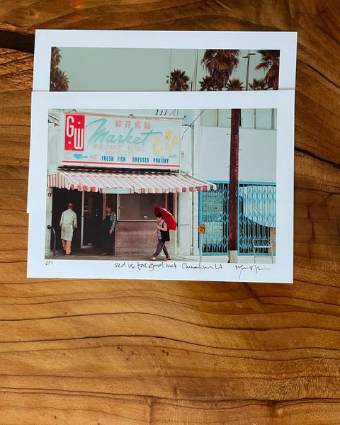 People doing people things No.1. Limited Edition Fine Art Print Set of 4. Los Angeles Photographs