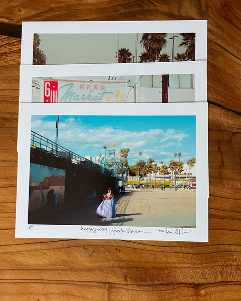People doing people things No.1. Limited Edition Fine Art Print Set of 4. Los Angeles Photographs
