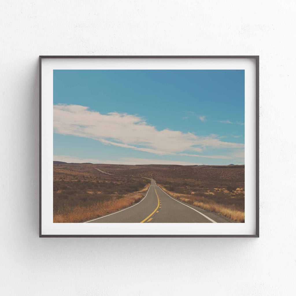 Open Road. Arizona