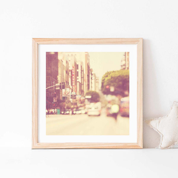 Downtown LA Nursery Art Print