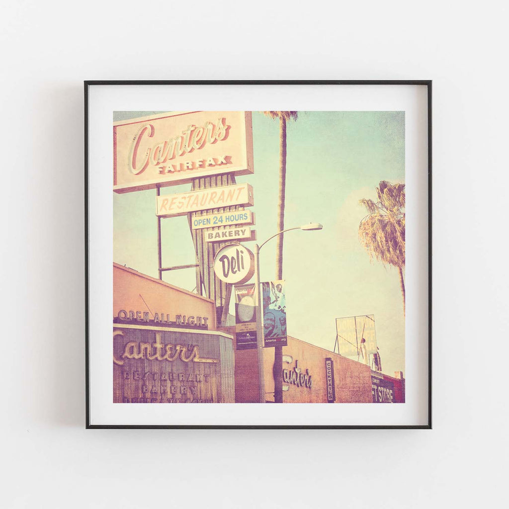 Framed Canters Deli photograph