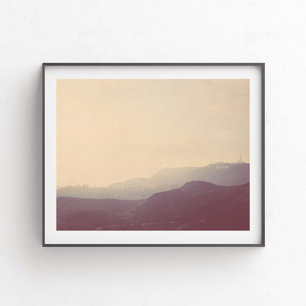Hollywood Hills at Dusk