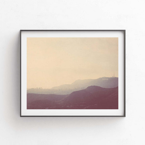 Hollywood Hills at Dusk