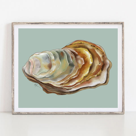 Oyster. Fine Art Giclée Print