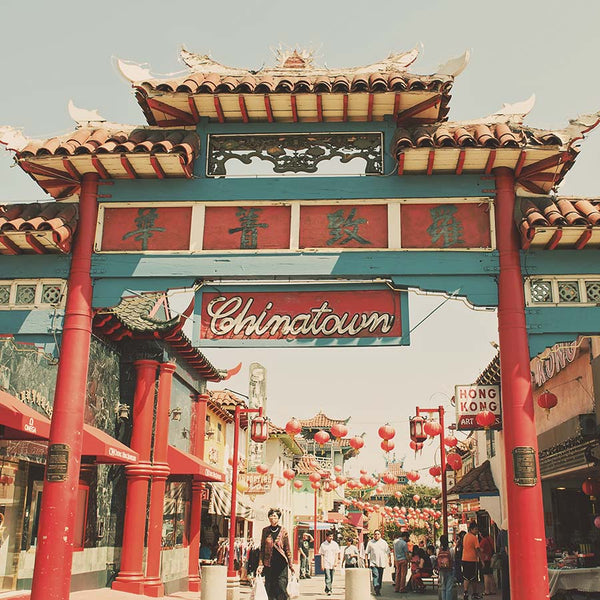 Chinatown entrance in Los Angeles